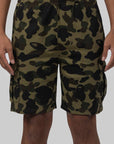 1st Camo 6 Pocket Sweat Short - Green - LOADED