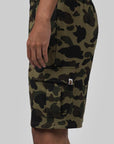 1st Camo 6 Pocket Sweat Short - Green - LOADED