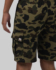 1st Camo 6 Pocket Sweat Short - Green - LOADED