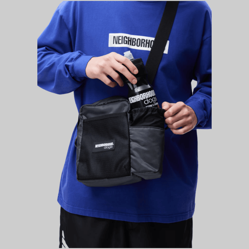 Dog Walking Shoulder Bag - Grey – LOADED Dog Walking Shoulder Bag - Grey – LOADED
