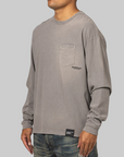 Savage Crewneck Long Sleeve - Grey