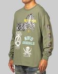 NH . Long Sleeve-17 - Olive Drab