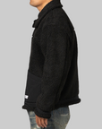 Boa Fleece B-3 Type Jacket - Black