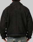 Boa Fleece B-3 Type Jacket - Black