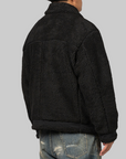 Boa Fleece B-3 Type Jacket - Black