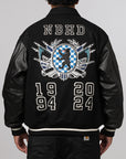 Stadium Jacket - Black/White