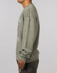 Pigment Dyed Sweatshirt - Olive Drab