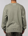 Pigment Dyed Sweatshirt - Olive Drab