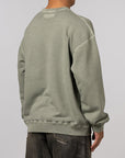 Pigment Dyed Sweatshirt - Olive Drab