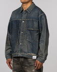 Savage Denim Type-1 Jacket - Indigo