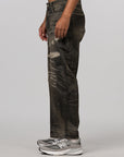 Savage Denim DP Wide Pant - Black