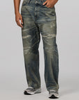 Savage Denim DP Wide Pant - Indigo