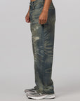 Savage Denim DP Wide Pant - Indigo