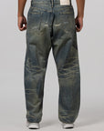 Savage Denim DP Wide Pant - Indigo