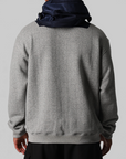 Combination Sweat Hoodie - Grey