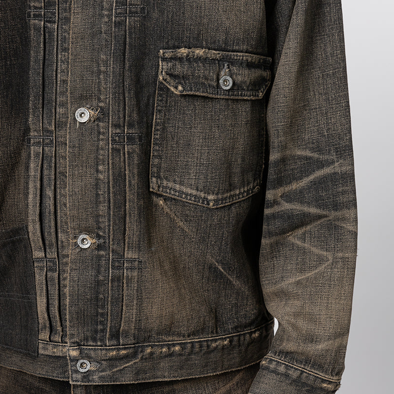 Savage Denim Type-1 Jacket - Black