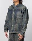 Savage Denim Type-1 Jacket - Indigo