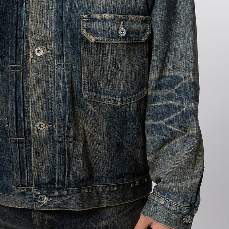 Savage Denim Type-1 Jacket - Indigo
