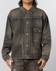 Savage Denim Type-1 Jacket - Black