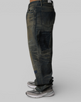 Savage Denim DP Wide Pant - Indigo