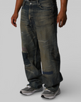 Savage Denim DP Wide Pant - Indigo