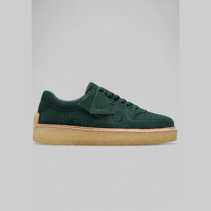 X Ronnie Fieg Sandford Low - Dark Green Sashiko