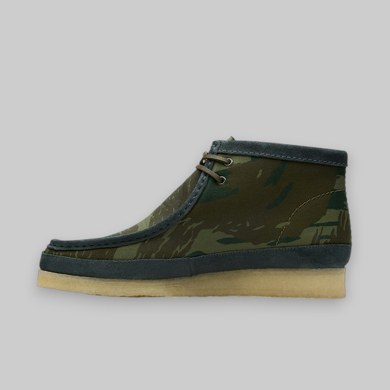 Wallabee Boot - Green Camouflage &quot;Harajuku Pack&quot;