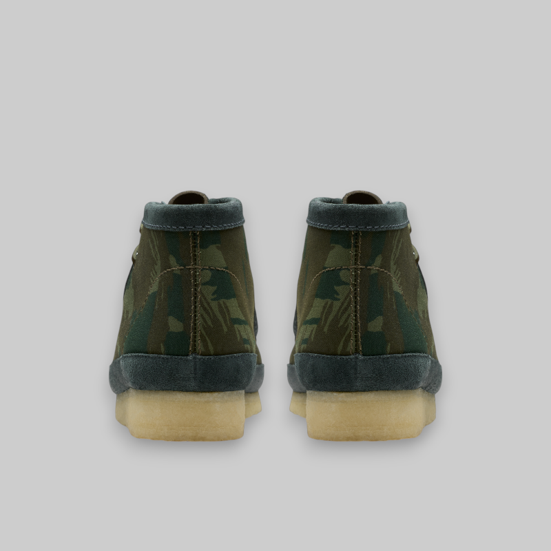 Wallabee Boot - Green Camouflage &quot;Harajuku Pack&quot;