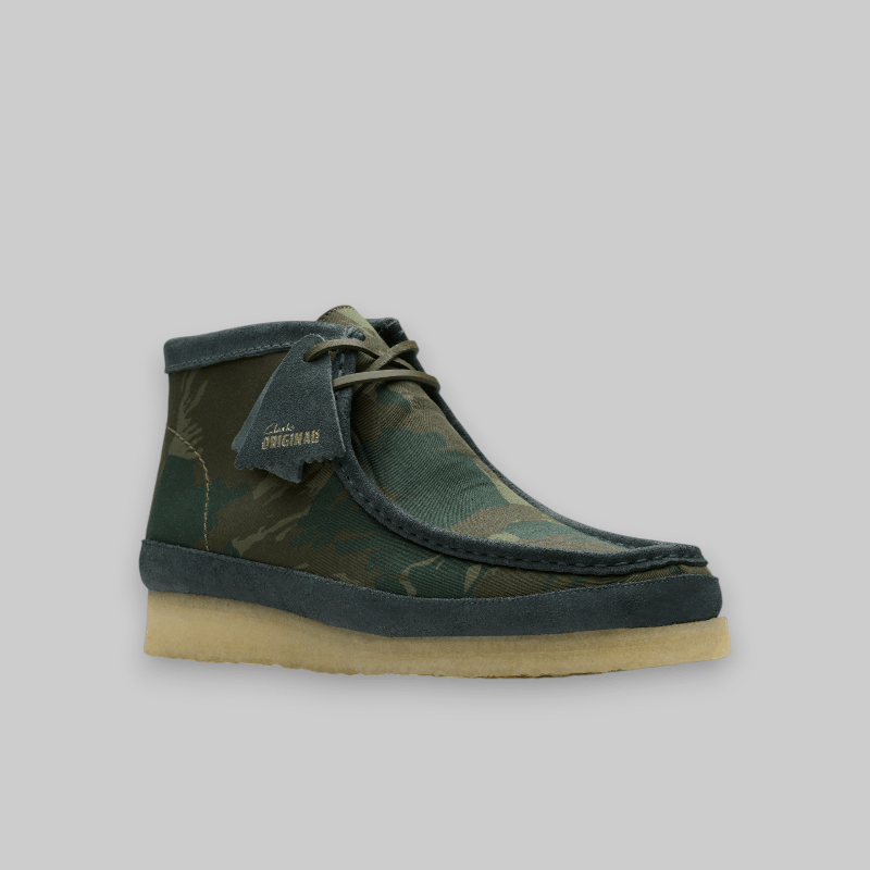 Wallabee Boot - Green Camouflage &quot;Harajuku Pack&quot;