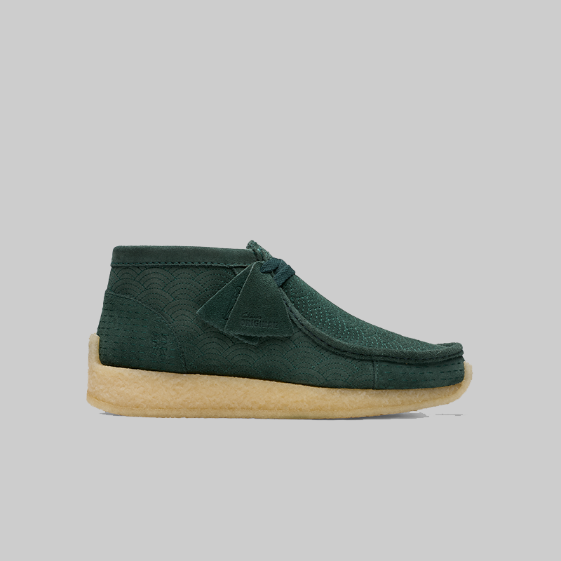 X Ronnie Fieg Rosendale Boot - Dark Green Sashiko