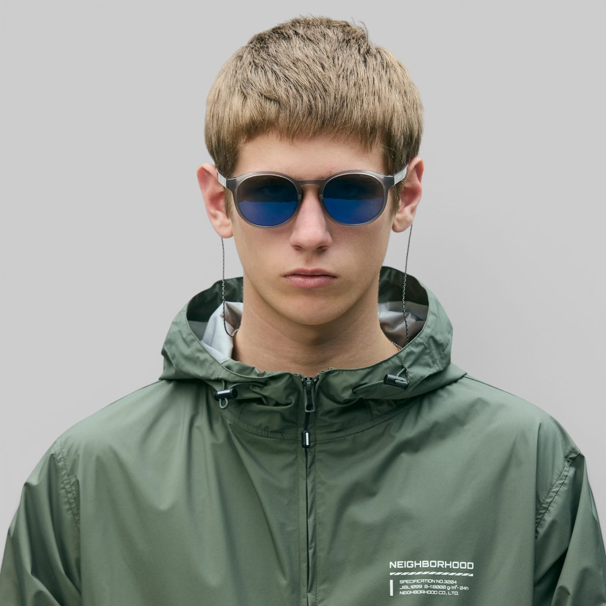 NH X Owlmils . Tsukuyomi Sunglasses - Grey/Grey