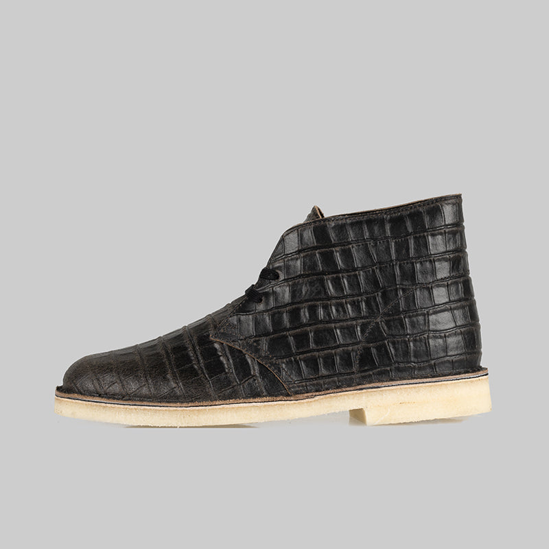 Desert Boot - Black/Croc Distress &quot;Harajuku Pack&quot;