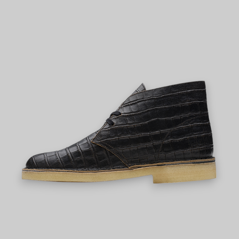 Desert Boot - Black/Croc Distress &quot;Harajuku Pack&quot;