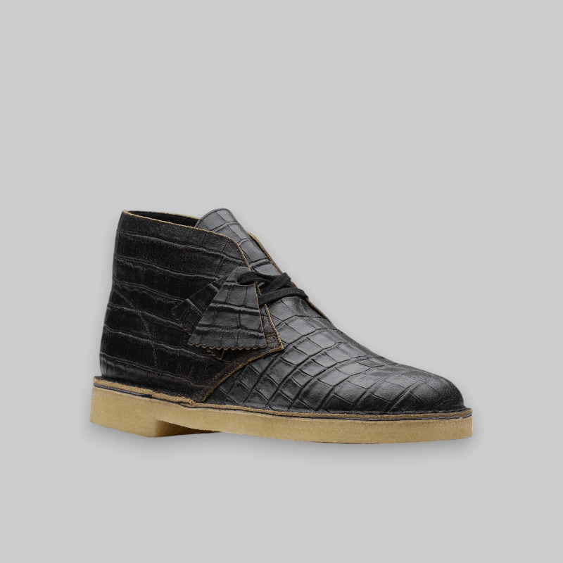 Desert Boot - Black/Croc Distress &quot;Harajuku Pack&quot;