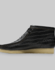 Wallabee Boot - Black/Croc Distress "Harajuku Pack"