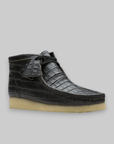 Wallabee Boot - Black/Croc Distress "Harajuku Pack"