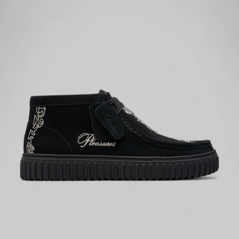 X Pleasures Torhill Woven - Black Suede