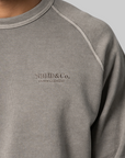 Pigment Dyed Sweatshirt - Grey