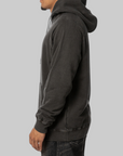 Pigment Dyed Sweat Hoodie - Black