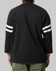 Football Long Sleeve Shirt - Black