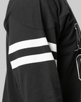 Football Long Sleeve Shirt - Black
