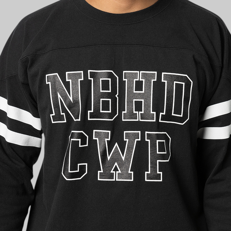Football Long Sleeve Shirt - Black