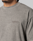 Pigment Dyed T-Shirt - Grey