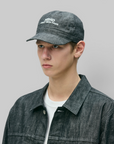 Denim Utility Cap - Black