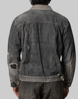 Savage LW Denim Zip Jacket - Black