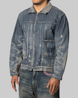 Savage LW Denim Zip Jacket - Indigo