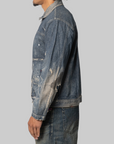 Savage LW Denim Zip Jacket - Indigo