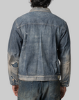 Savage LW Denim Zip Jacket - Indigo
