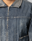 Savage LW Denim Zip Jacket - Indigo
