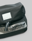 Reflective Messenger Bag - Black